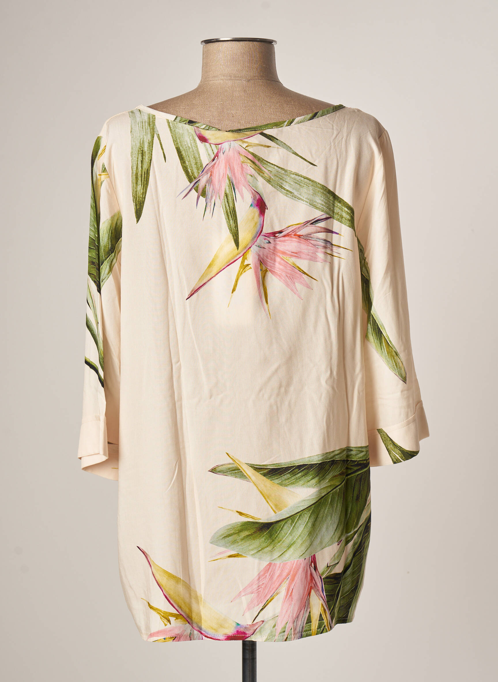 La Fee Maraboutee Tuniquemanchelongue Femme couleur beige