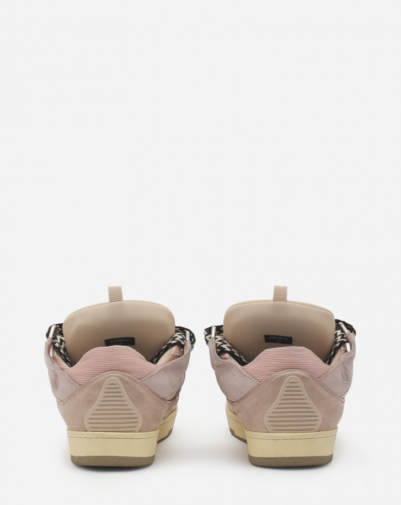 SNEAKERS CURB EN CUIR