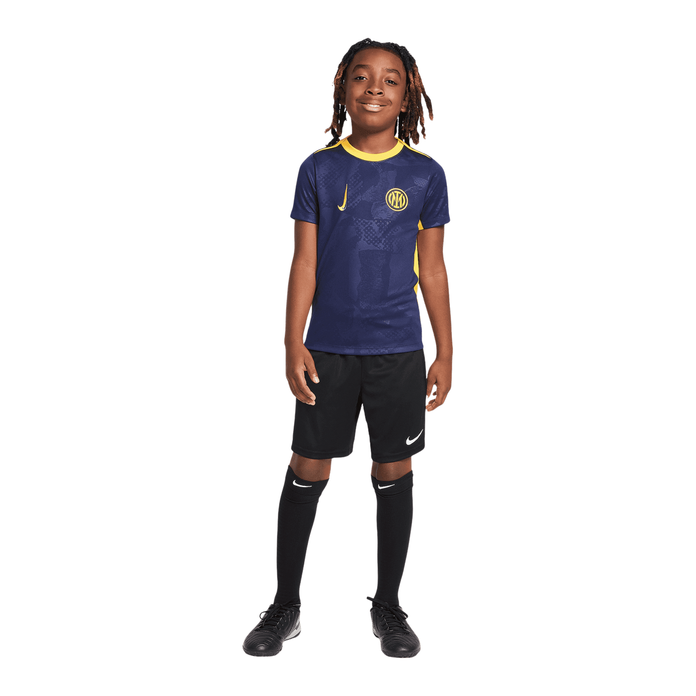 Nike Inter Mailand Academy Trainingshirt 3rd Kids Schwarz F499