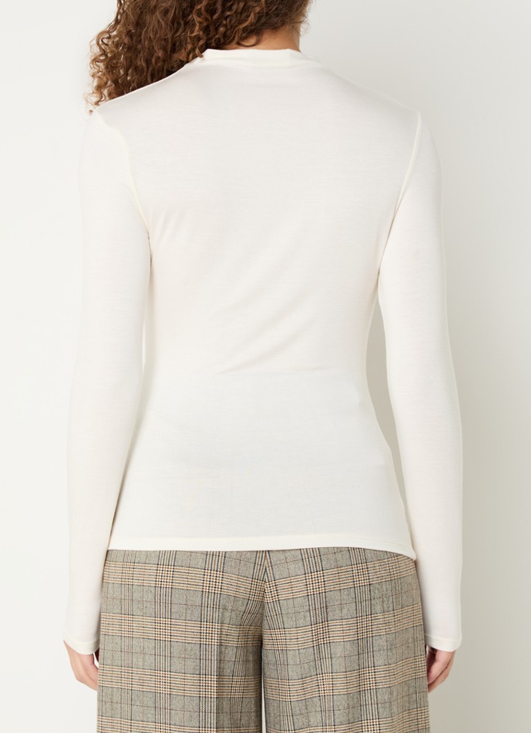 Benetton long-sleeved shirt with stand-up collar