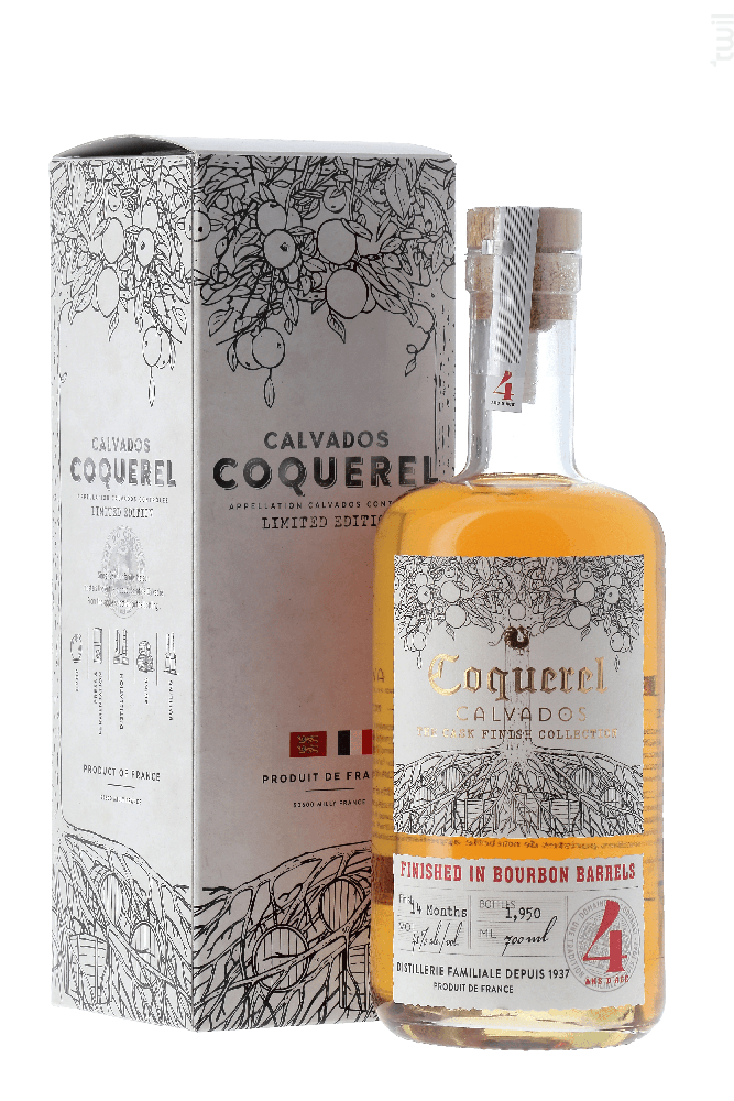 Calvados 4 ans Finition Bourbon Coquerel