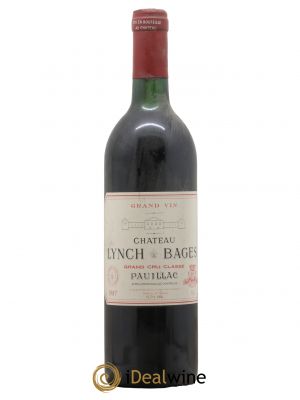 Château Lynch Bages 5ème Grand Cru Classé  1987 - Lot de 1 Bouteille