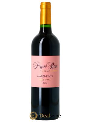 Vin de France (anciennement Coteaux du Languedoc) Peyre-Rose Marlène n°3 Marlène Soria  2013 - Lot de 1 Bouteille