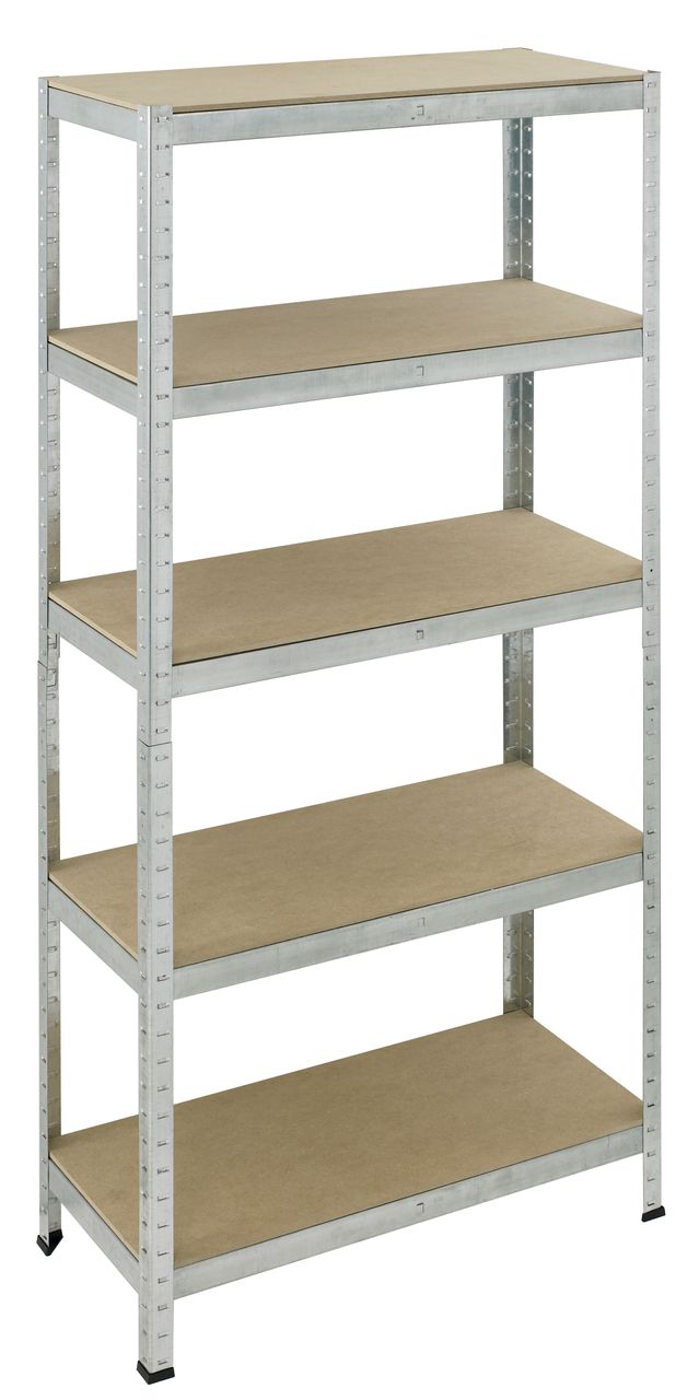 Profi-Bau-Technik ProBauTec Schwerlastregal verzinkt 175kg/Boden 180x90x40cm