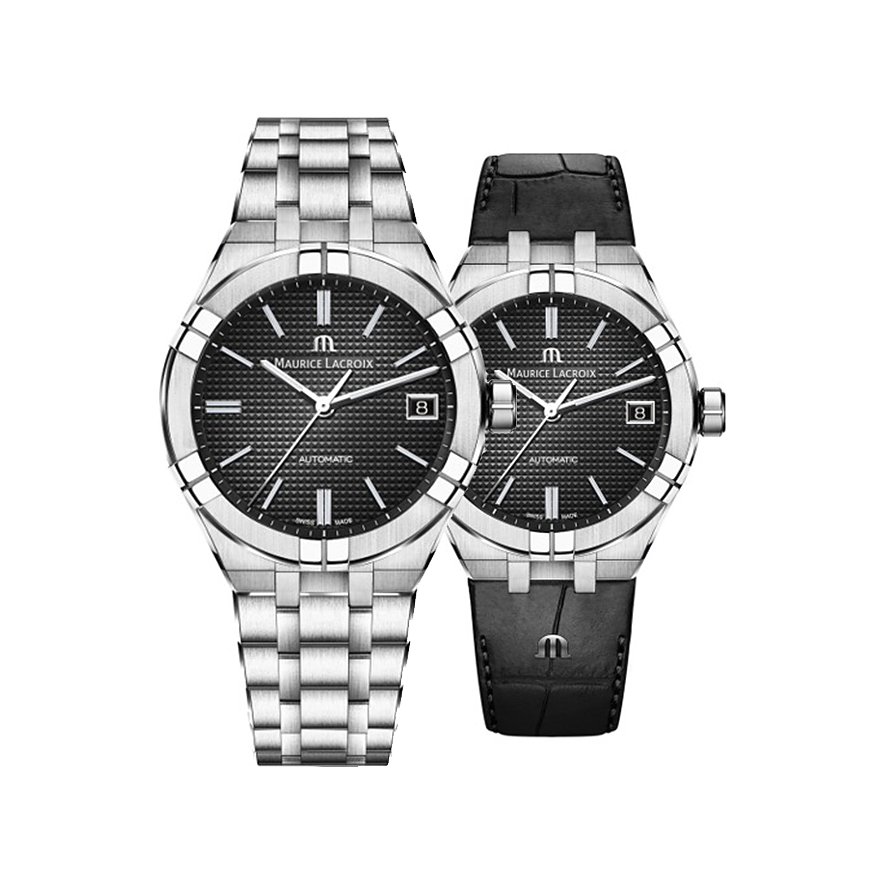 Maurice Lacroix Uhren-Set inkl. Wechselarmband Aikon Date