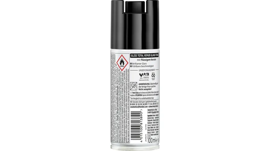 SCHWARZKOPF GLISS KUR Glanz-Tonic Total Repair 100ml 100 ml