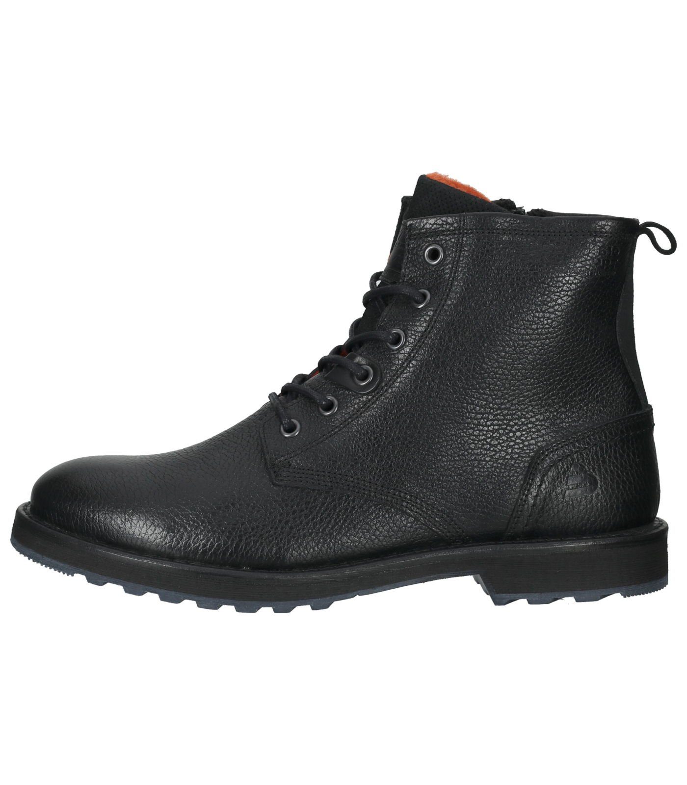 Bullboxer Stiefelette Leder Schnürstiefelette