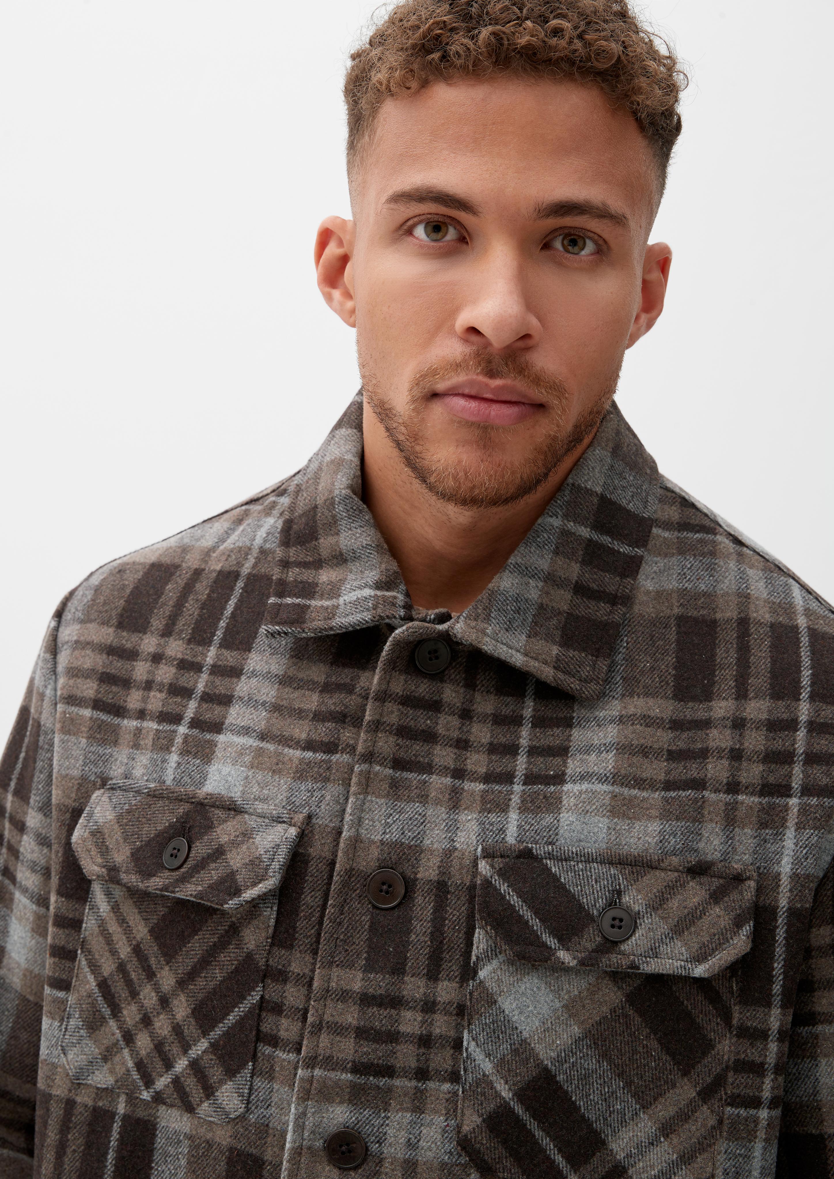 Overshirt aus Wollmix  2119707-86N4