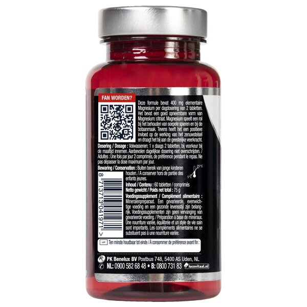 Lucovitaal Magnézium-citrát 400 mg tabletta 60 db