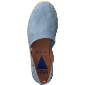 Verbenas Carmen Calpe Slipper in blau