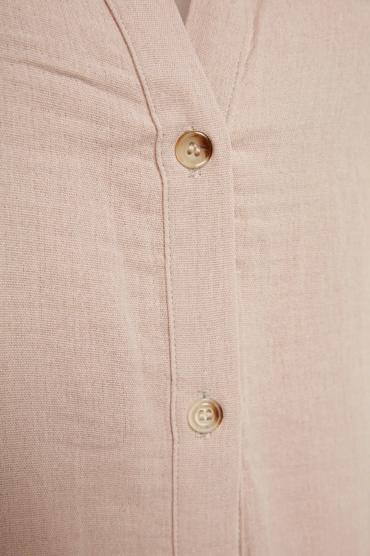 Trendyol Collection  Braut-Overall aus gewebtem Musselin in Ecru mit weiter Passform aus 100 % Baumwolle TBESS23TU00001