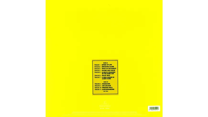 Low (2017 Remastered Version) 180 Gr.