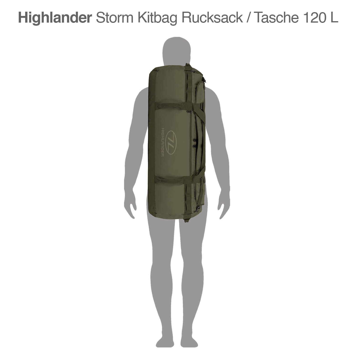 Storm Kitbag Rucksack / Tasche 120 Liter