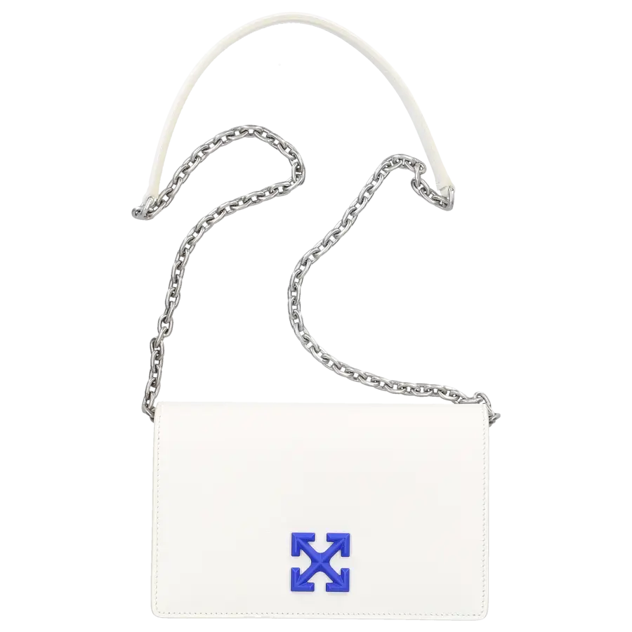 Off-White - Handtasche JITNEY 0.5 Kalbsleder - weiß