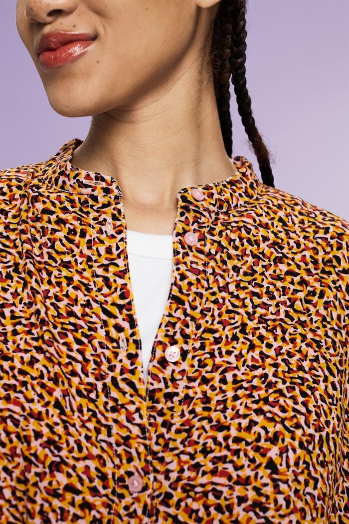 Bluse mit Muster, LENZING™ ECOVERO™