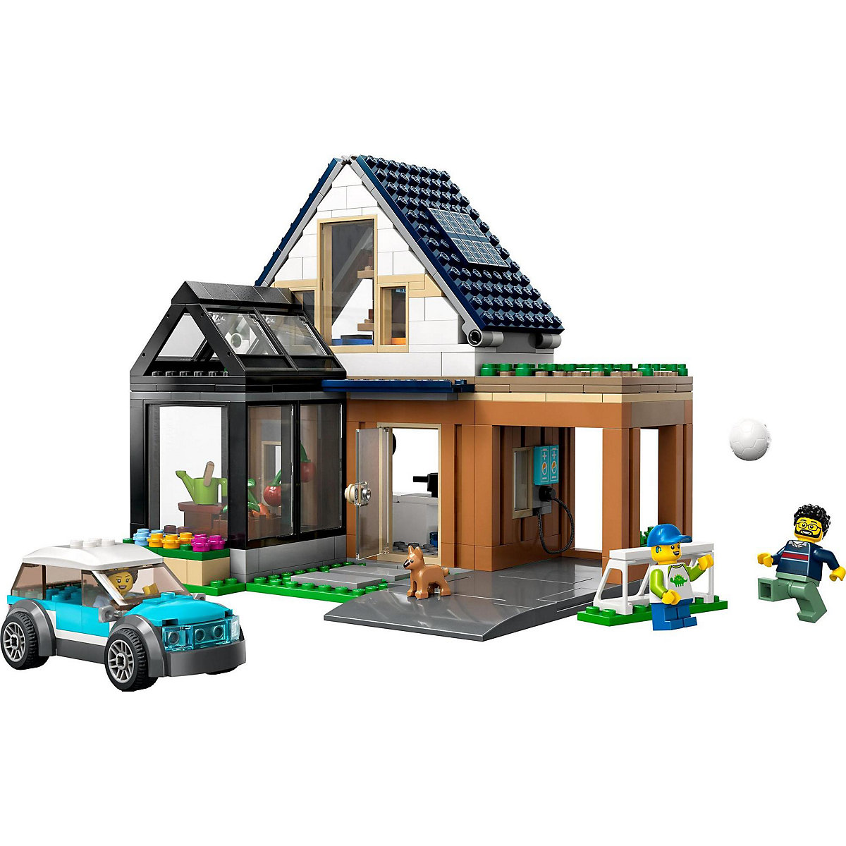 LEGO® City 60398 Familienhaus mit Elektroauto