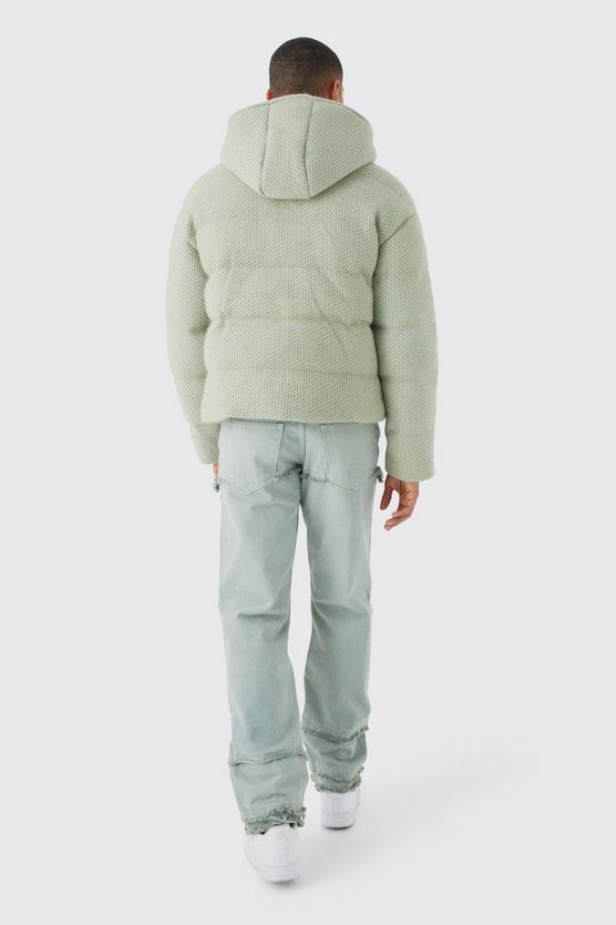 Steppjacke mit Kapuze