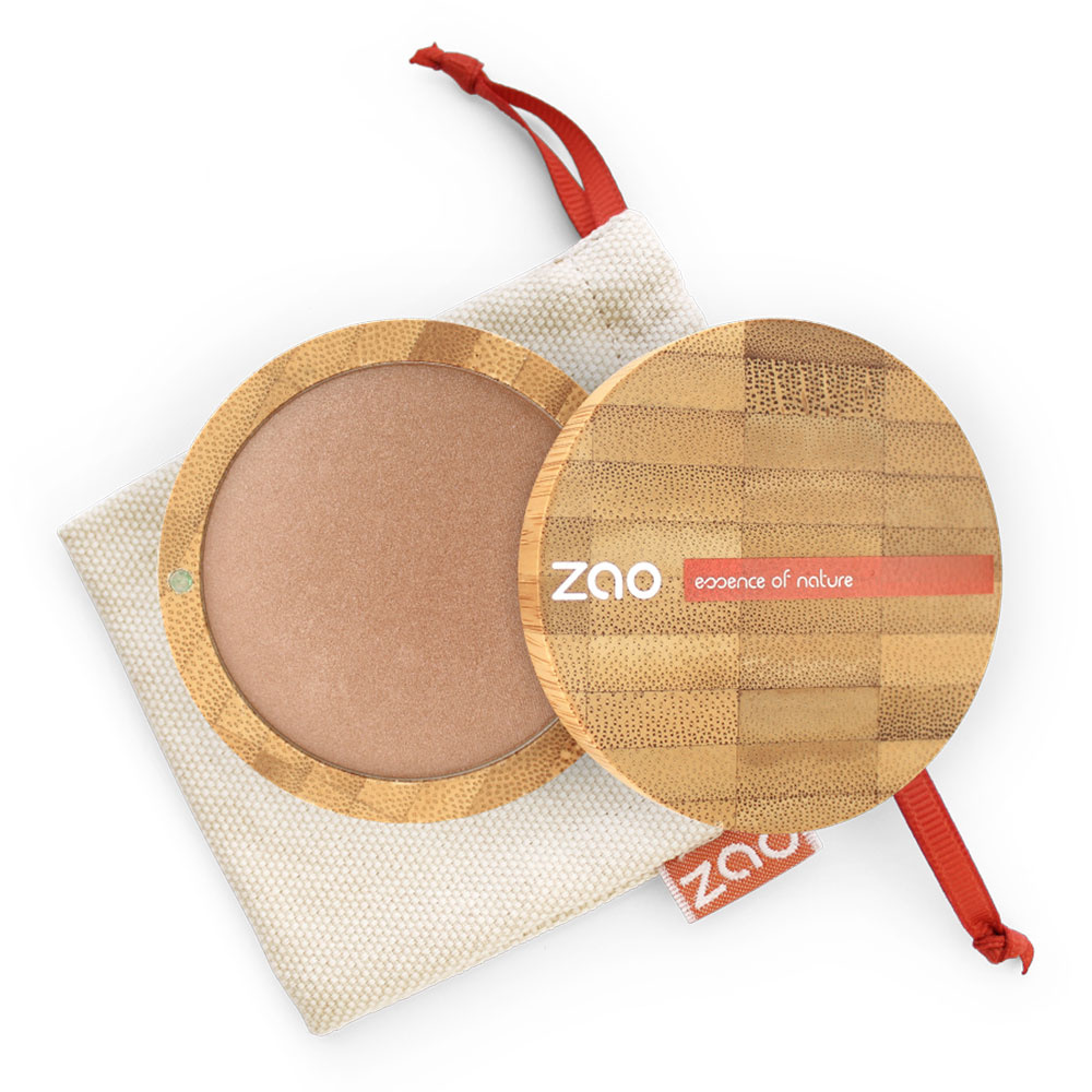 zao essence of nature Terre cuite minérale 341 Cuivre doré ZAO Terre cuite Certifiée Bio, Formule 100%naturelle, Vegan et Rechargeable