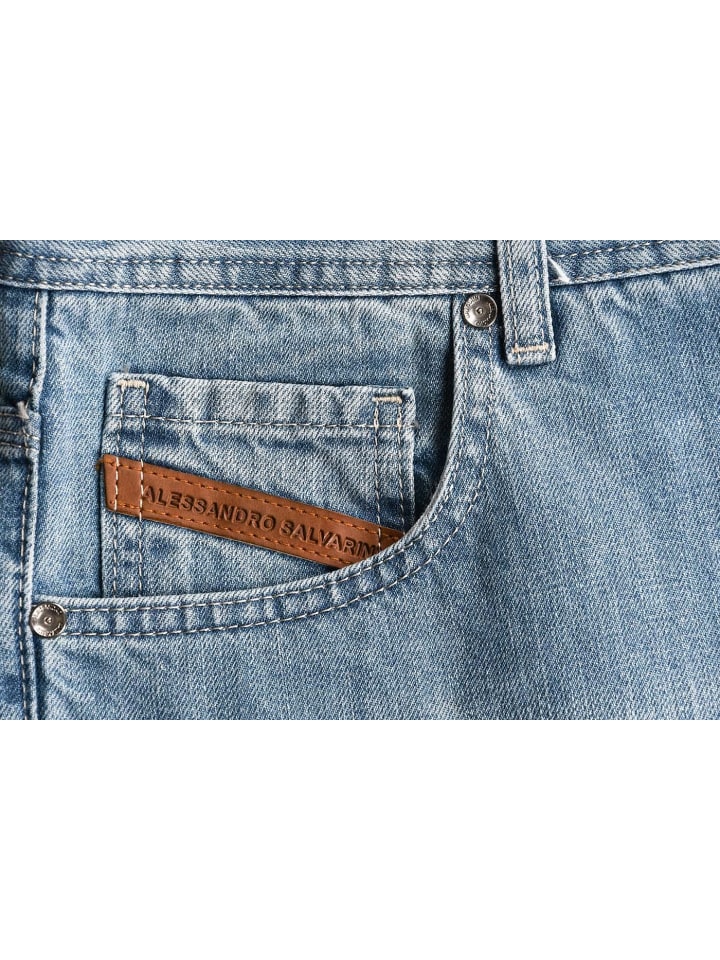 Alessandro Salvarini Jeans Salvarini-Basic-Multi9 in Hellblau günstig kaufen