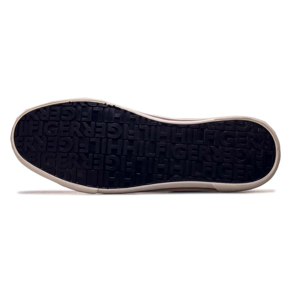 Tommy Hilfiger Core Corporate Vulc Canvas Stone FM0FM04560 AEP / grau
