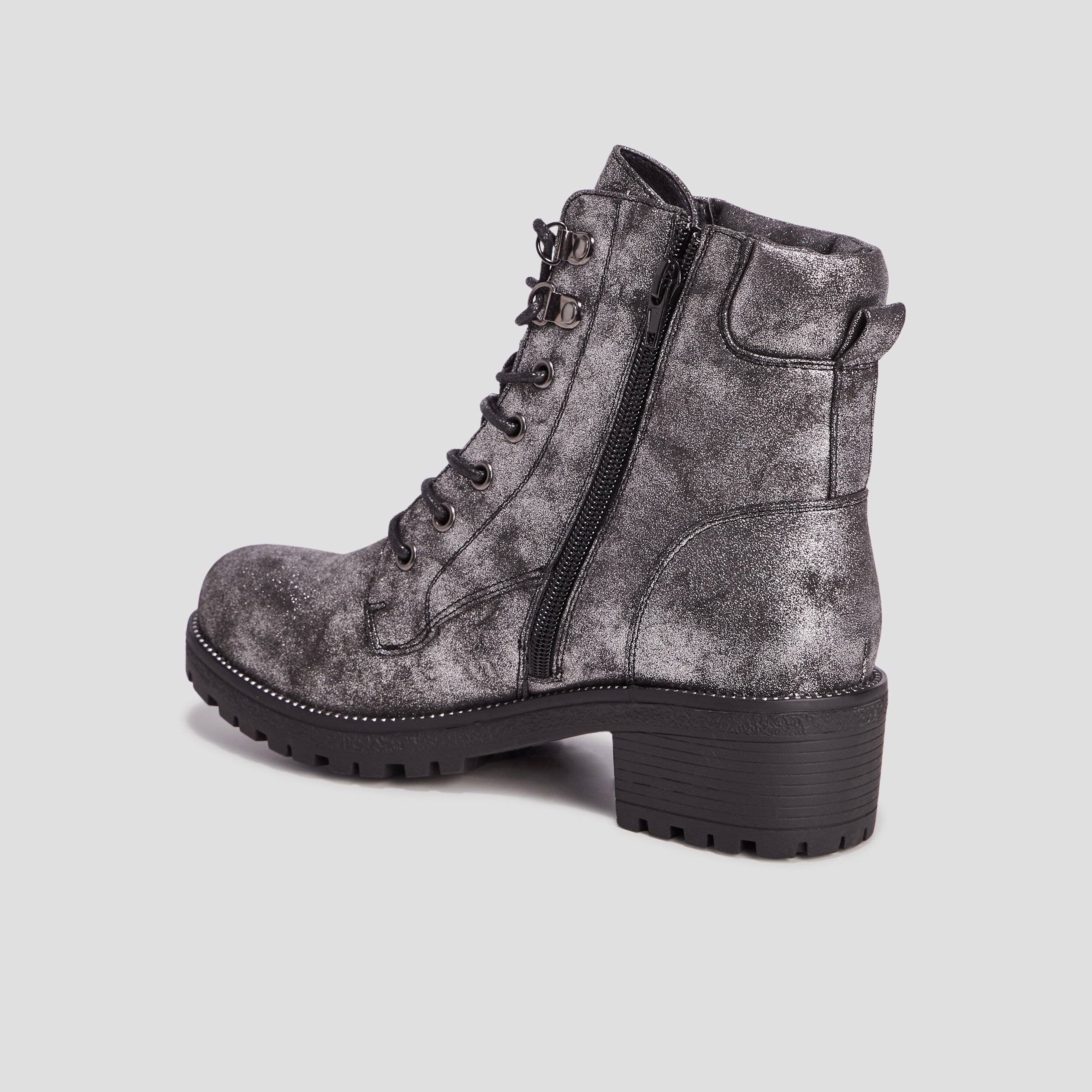 Bottines irisées gris femme | La Halle