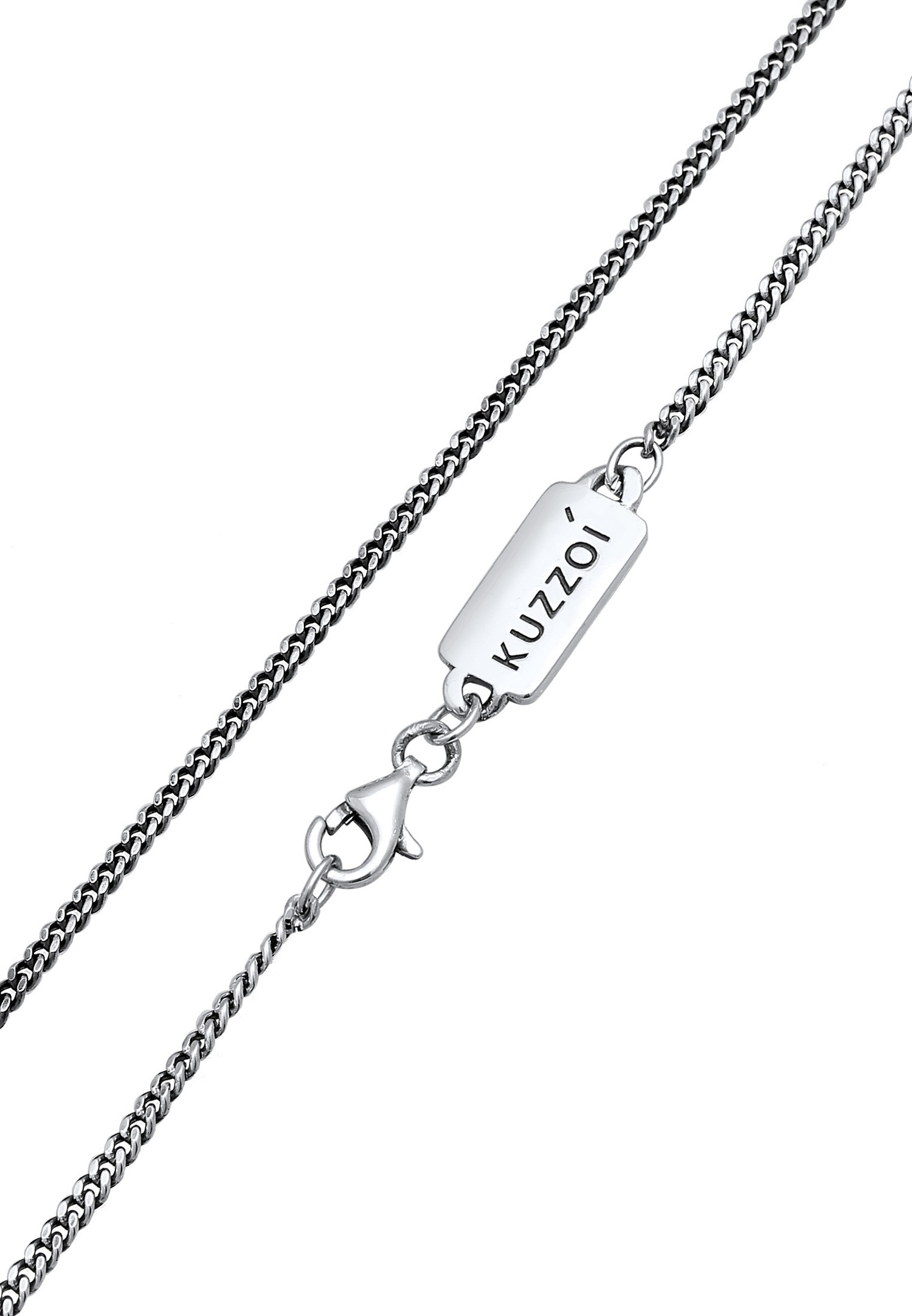 KUZZOI Lion Pendant for Men - Solid and Robust Animal in 925 Sterling Silver