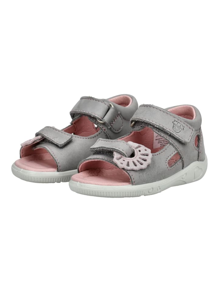 PEPINO Sandalen in Grau/Rosa günstig kaufen