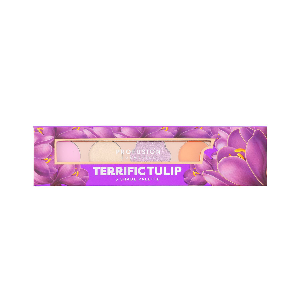 Profusion Cosmetics Palette Yeux Blooming Hues Terrific Tulip  5 teintes Palette de fards à paupières