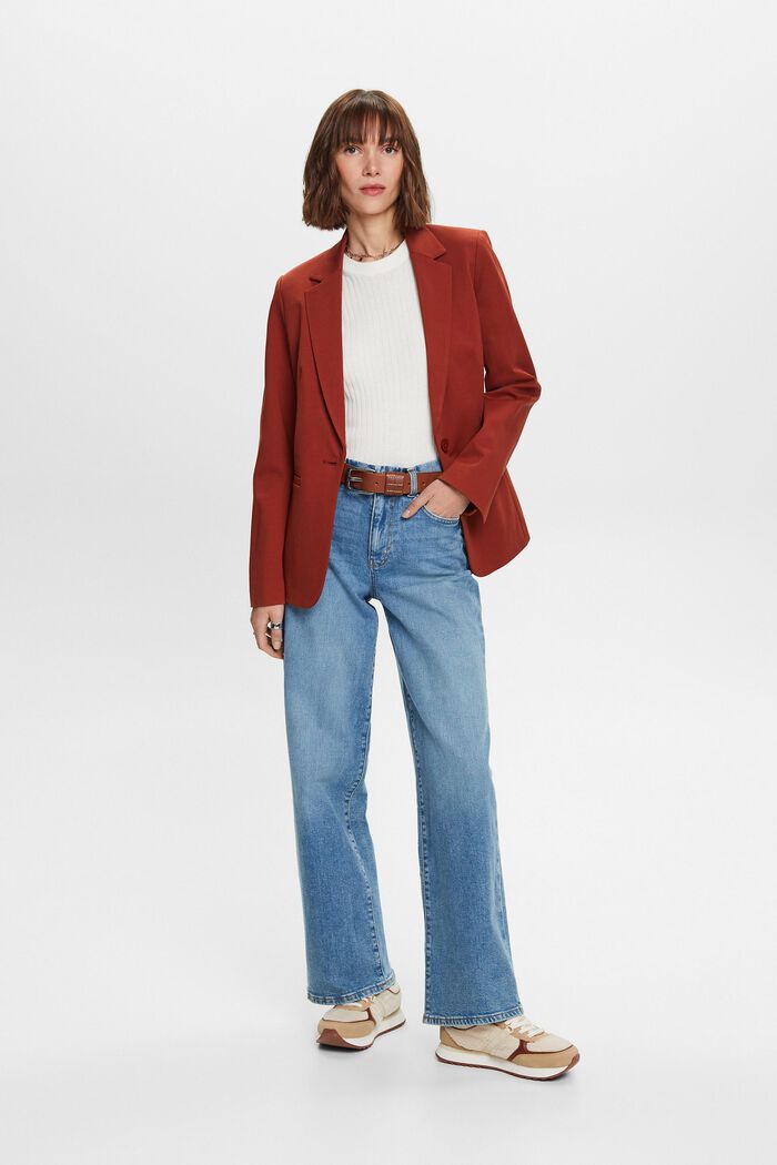 Blazer aus Punto-Jersey