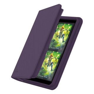 Ultimate Guard 4-Pocket Zipfolio Xenoskin Violett