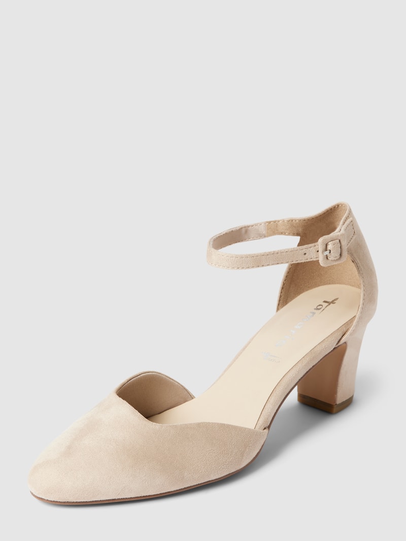 Pumps mit Dornschließe in offwhite