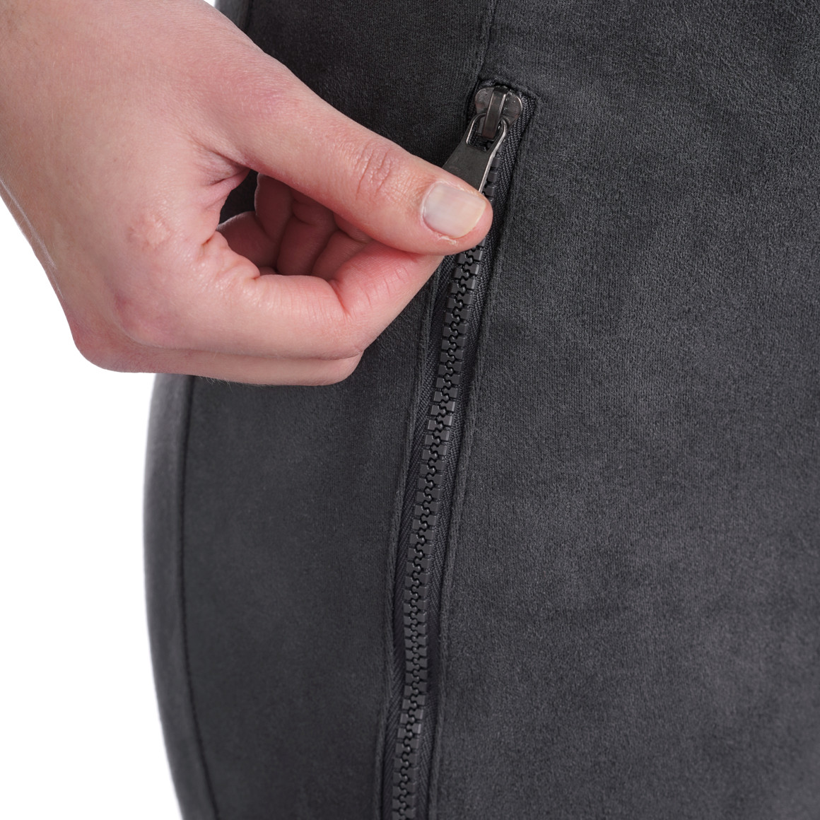 Damen Jogpants in Veloursoptik