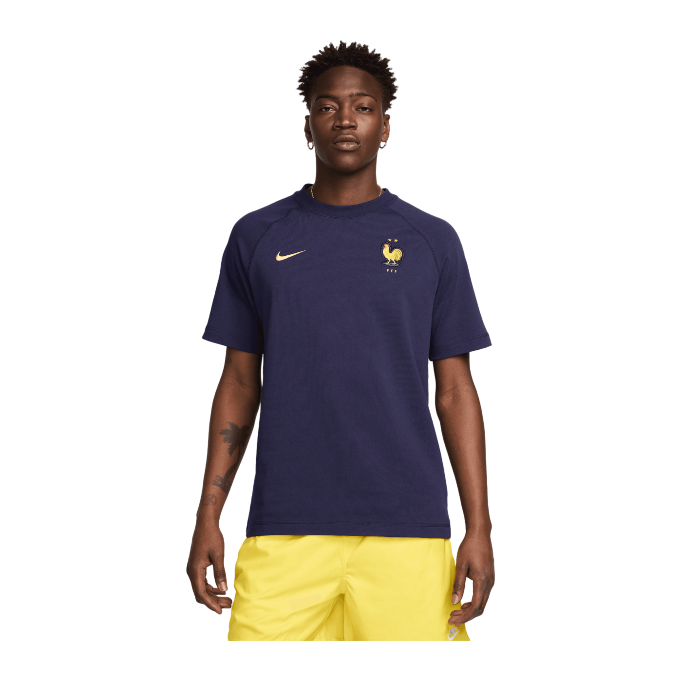 Nike Frankreich Travel T-Shirt EM 2024 Blau F498