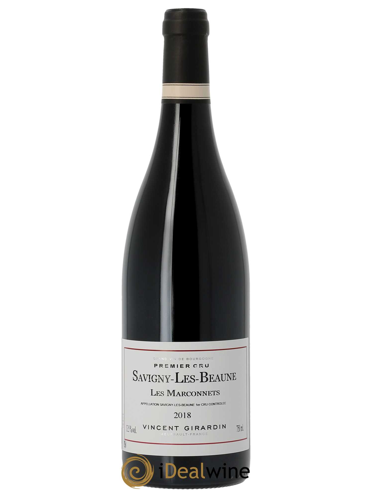 Savigny-Les-Beaune 1er Cru Les Marconnets Vincent Girardin (Domaine)  2018 - Lot de 1 Bouteille