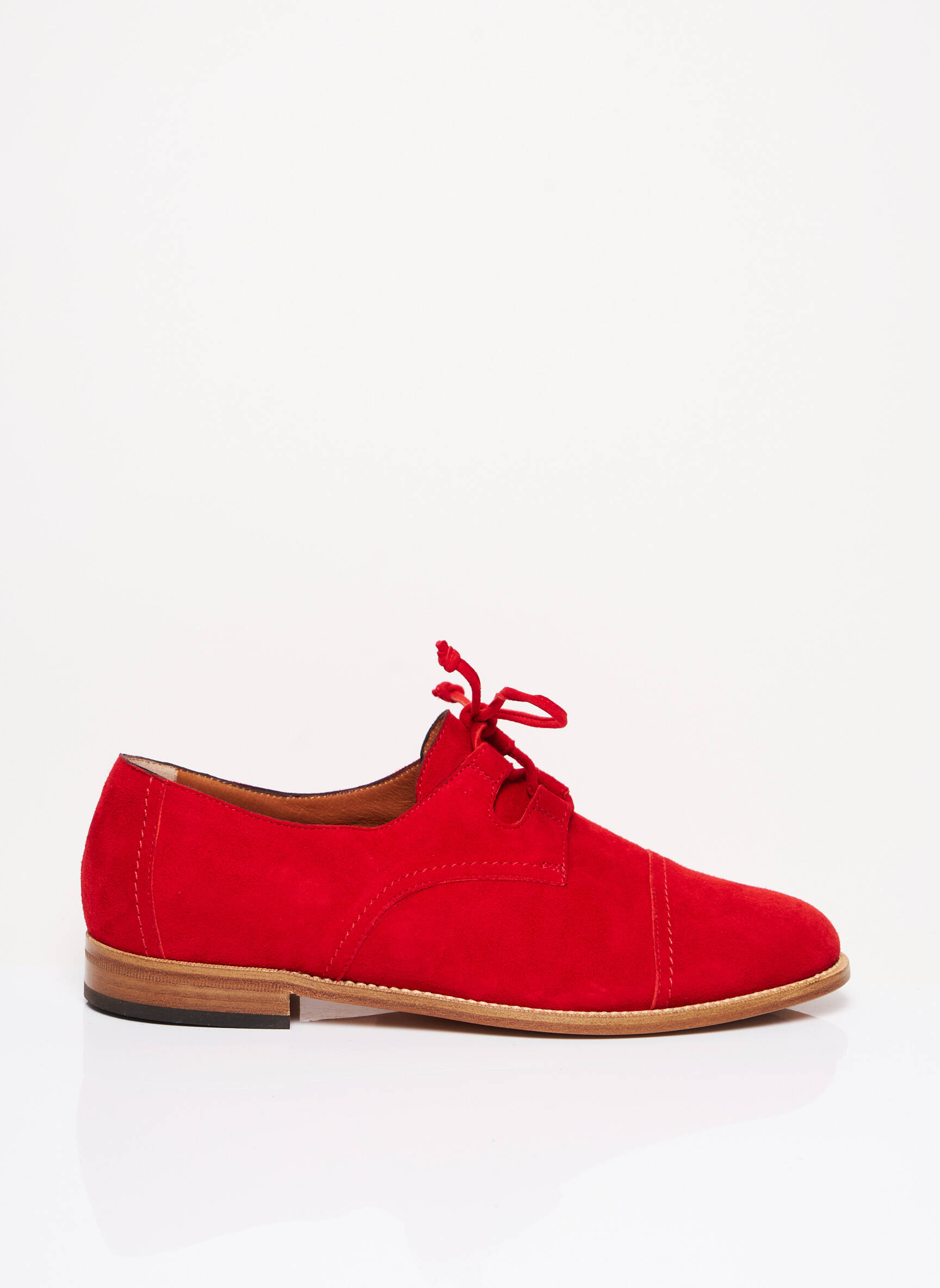 Maretto Derby Femme couleur rouge