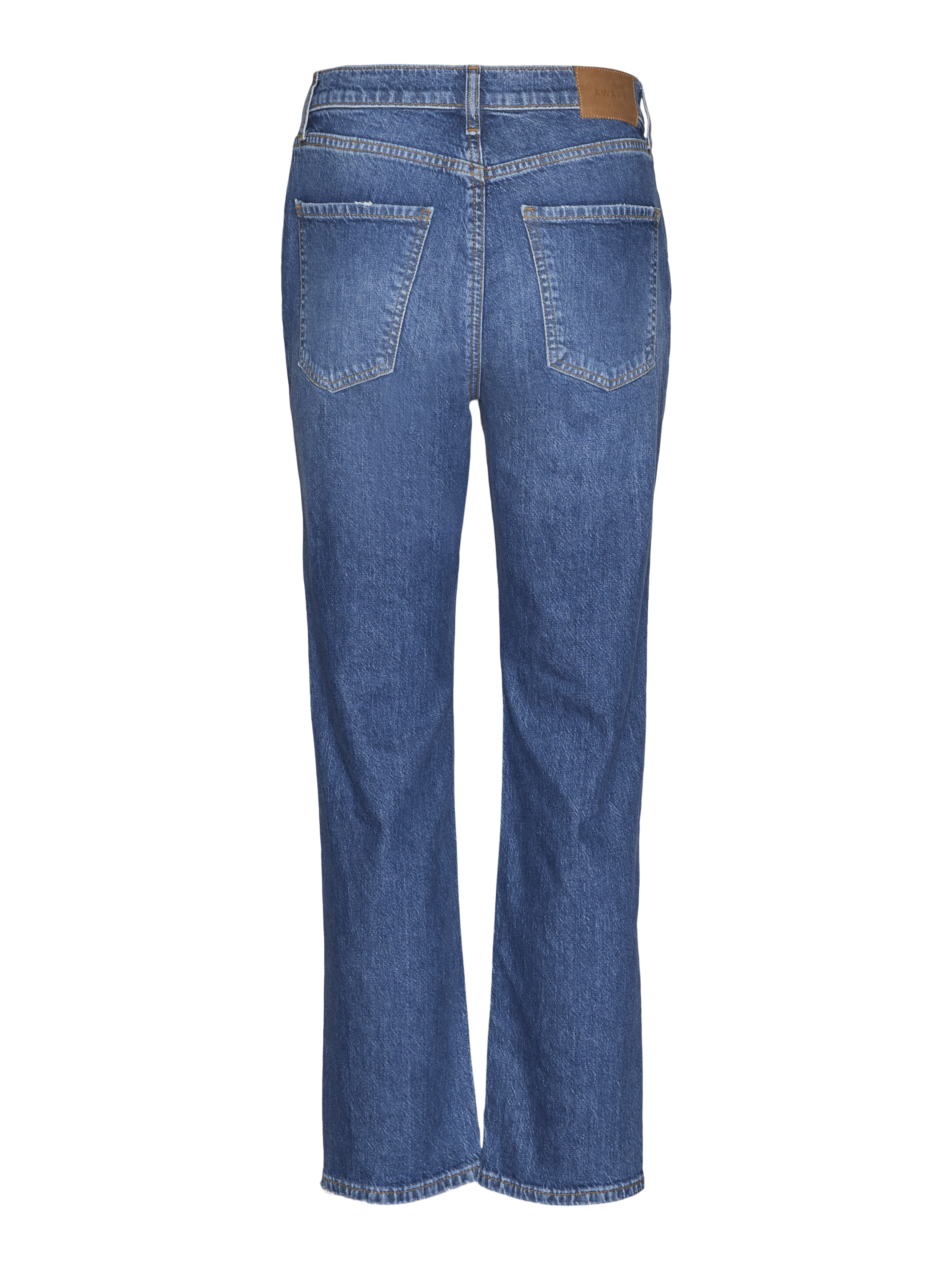 VMELIA Hohe Taille Gerade geschnitten Jeans