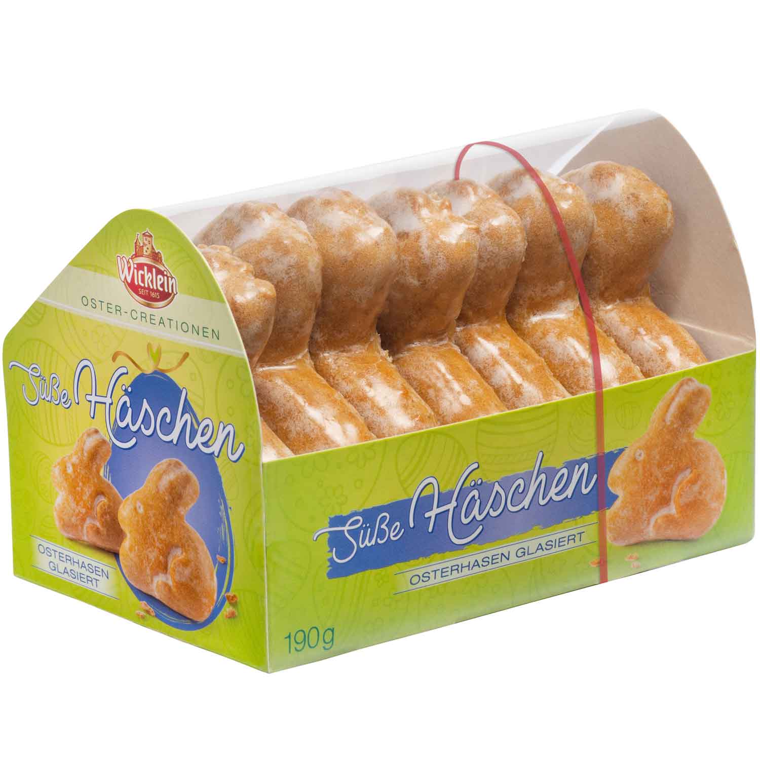 Wicklein Süße Häschen glasiert 190g