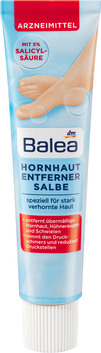 Fußcreme Hornhautentferner Salbe, 50 g