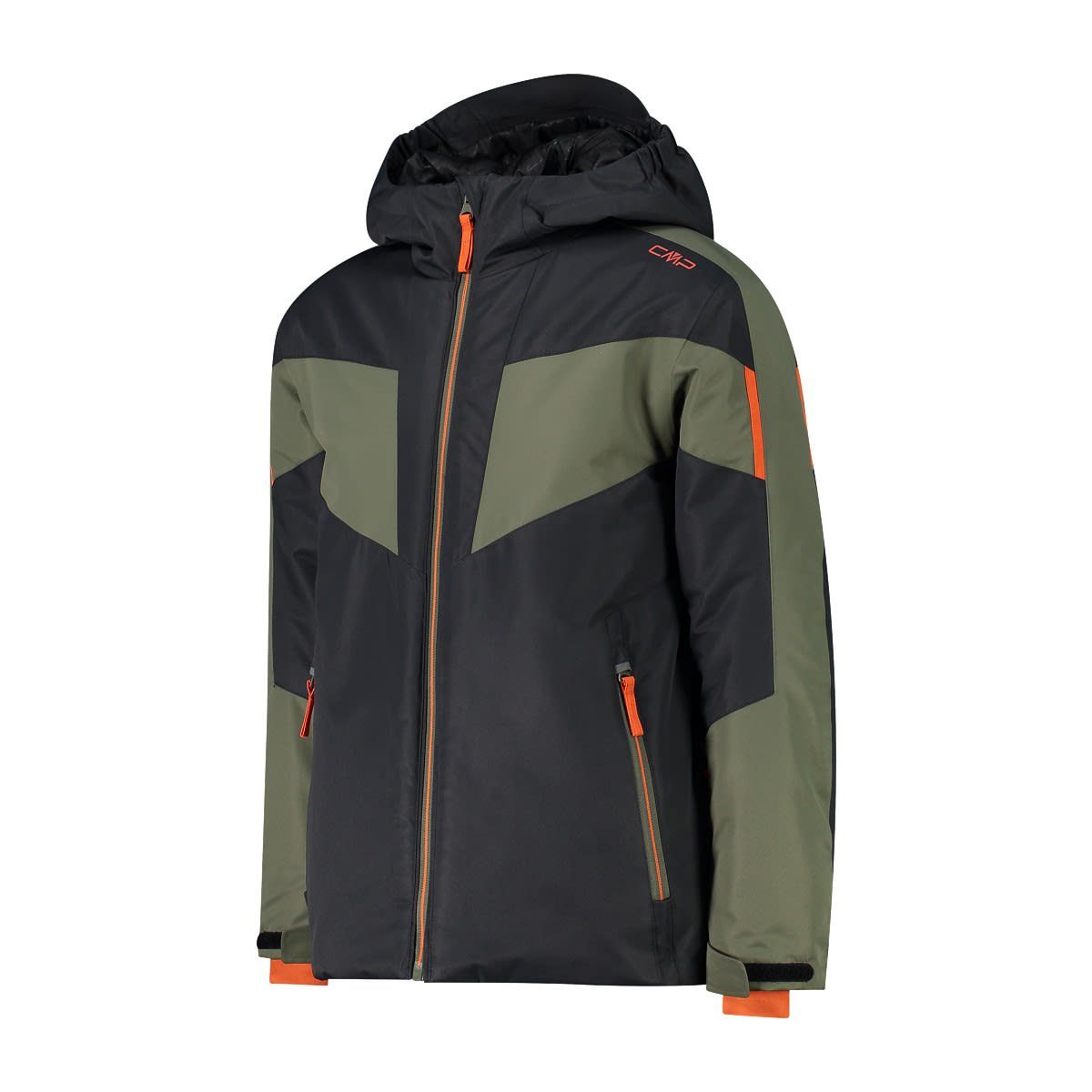 CMP Winterjacke Cmp Boys Jacket Fix Hood Twill Kinder Ski- &