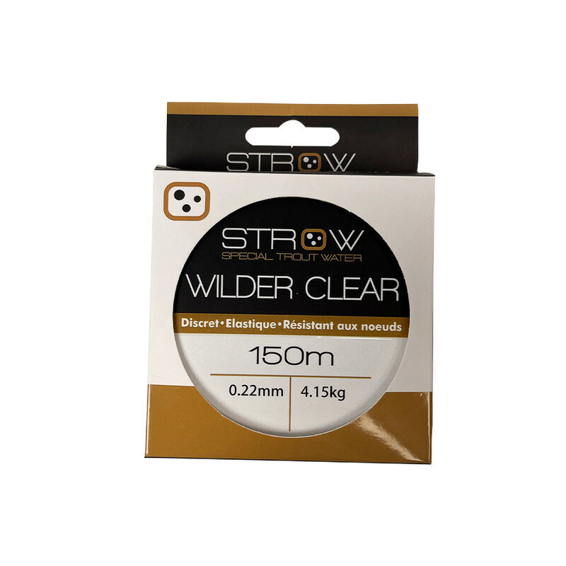 Nylonová slámka Wilder Clear (150 m)