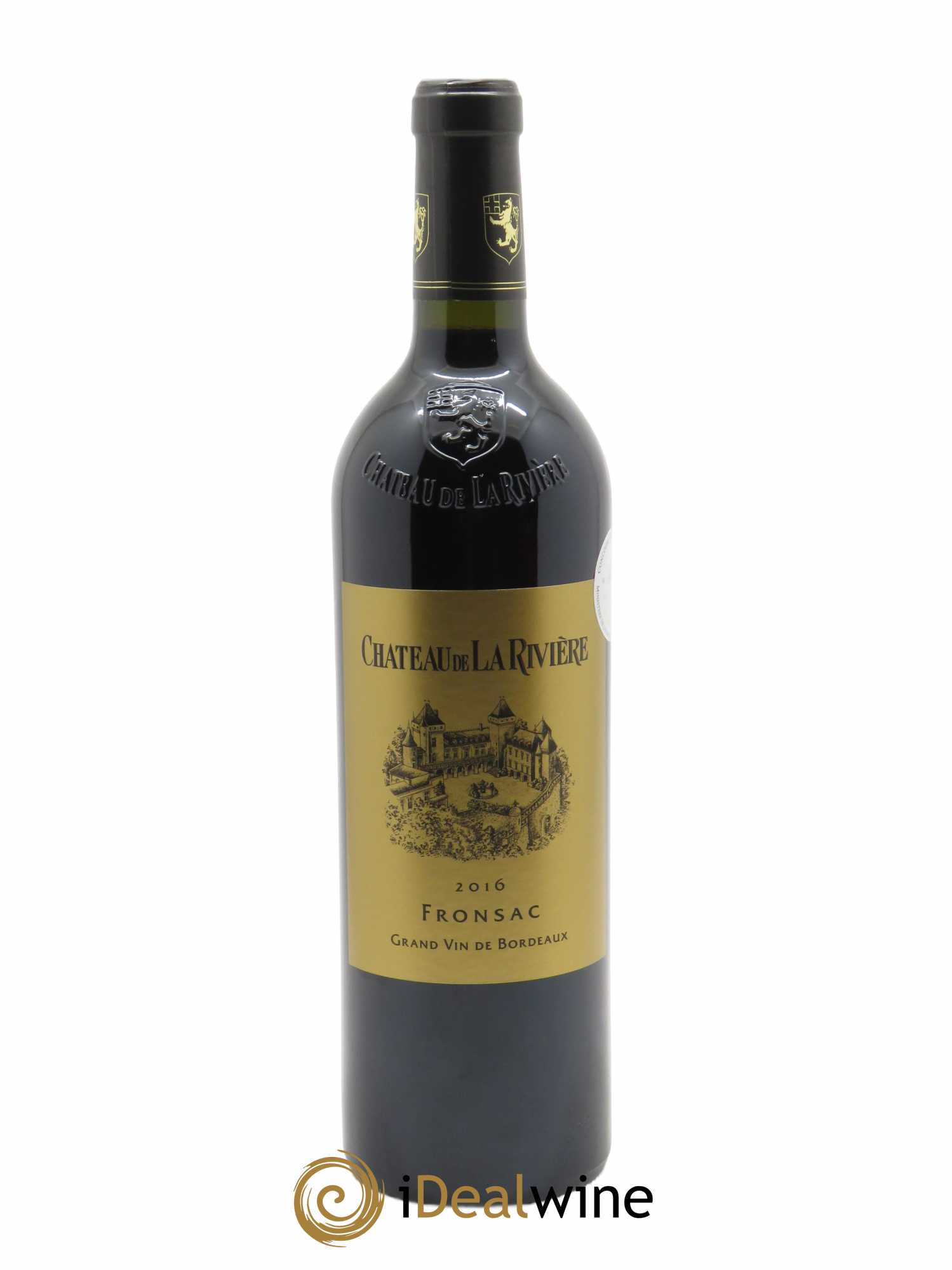Château de La Rivière (CBO à partir de 12 bts) 2016 - Lot de 1 Bouteille