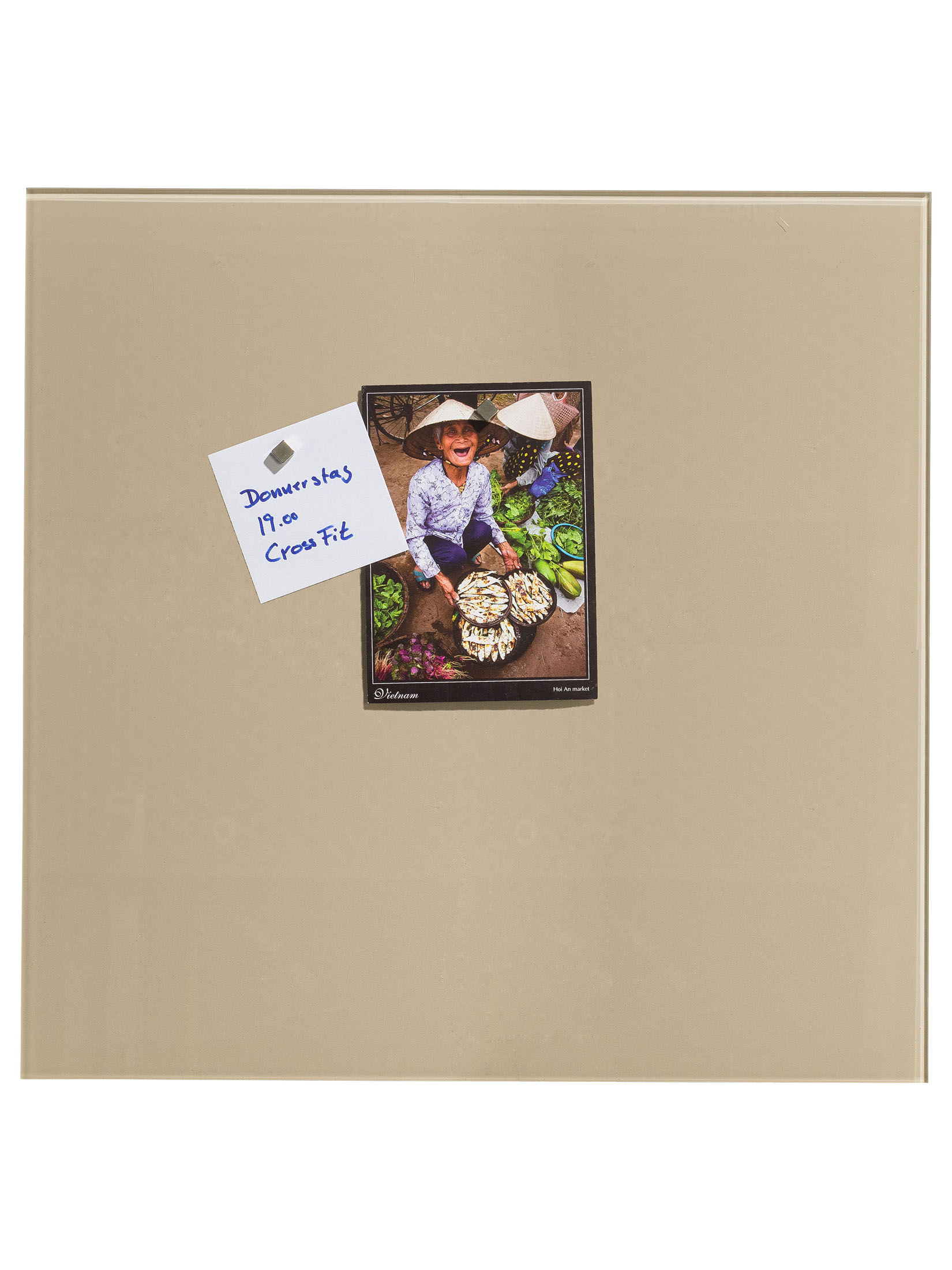 Magnet Memo Memo Board, Beige