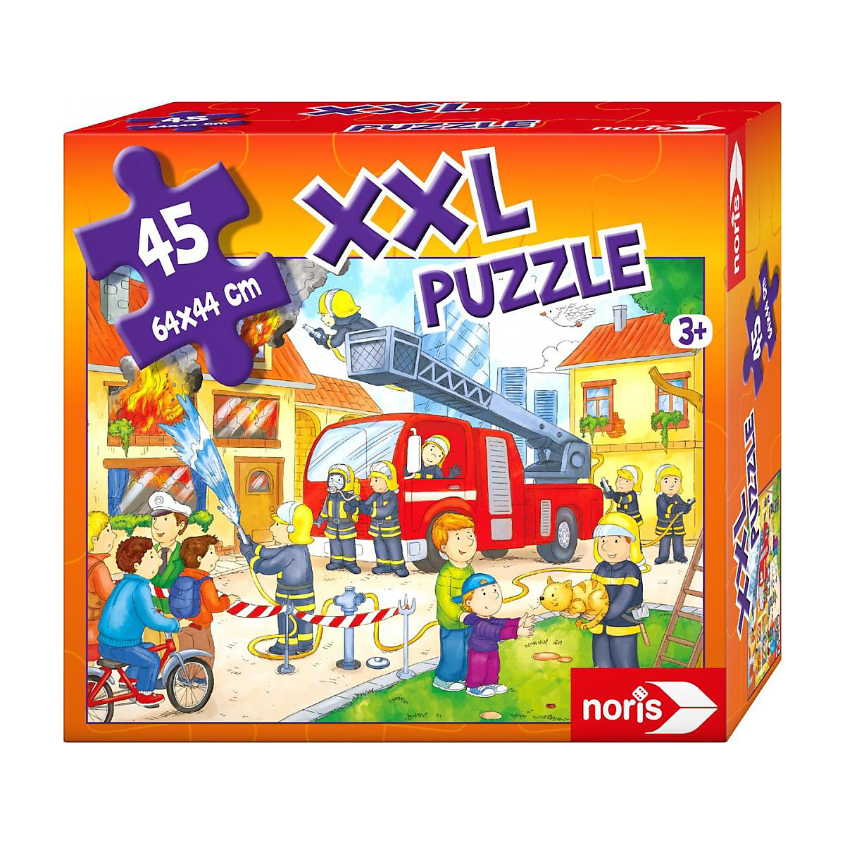 Bodenpuzzle Feuerwehr 45 Teile