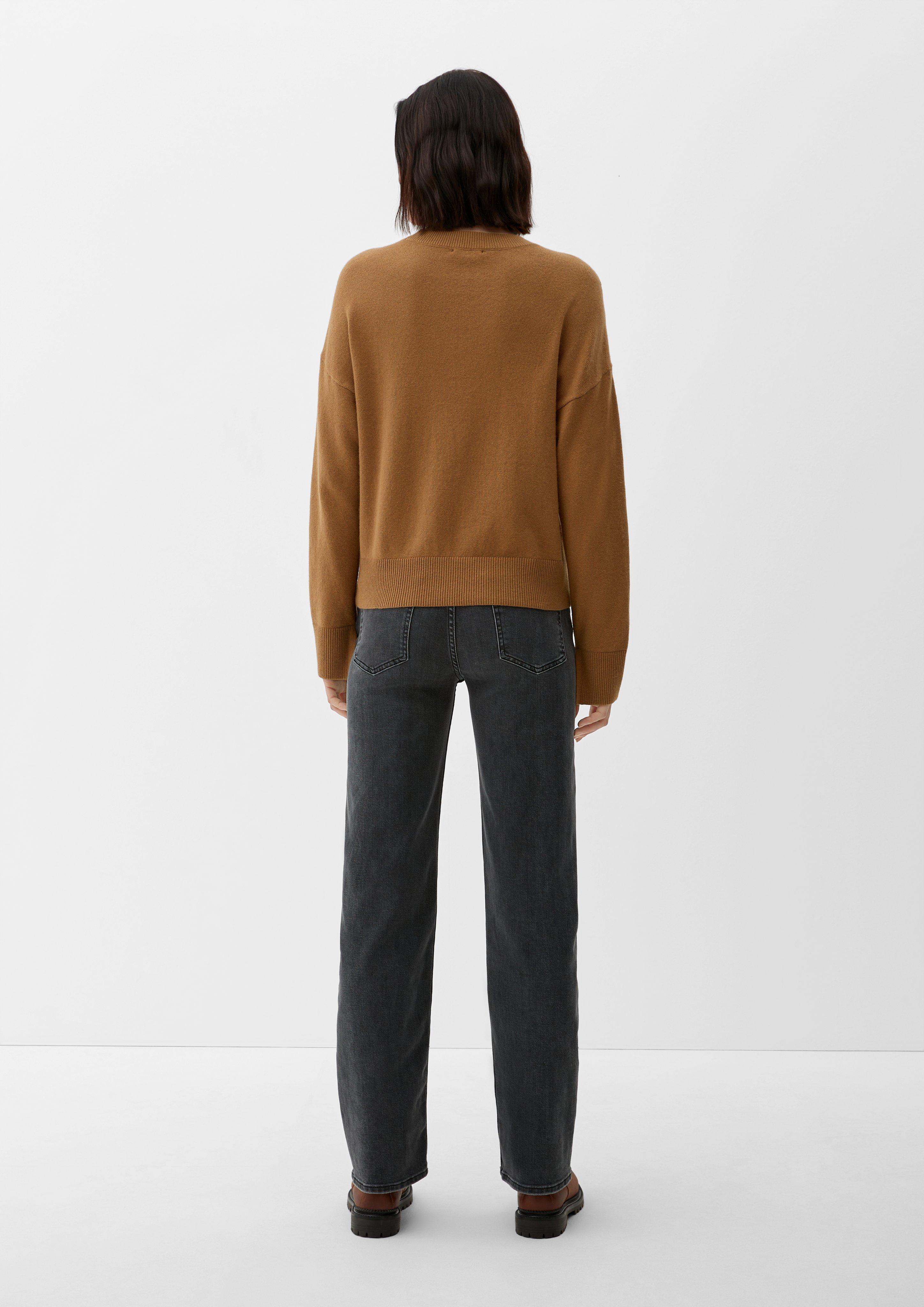Pullover mit geschlitztem Ärmelsaum  2127209-8469