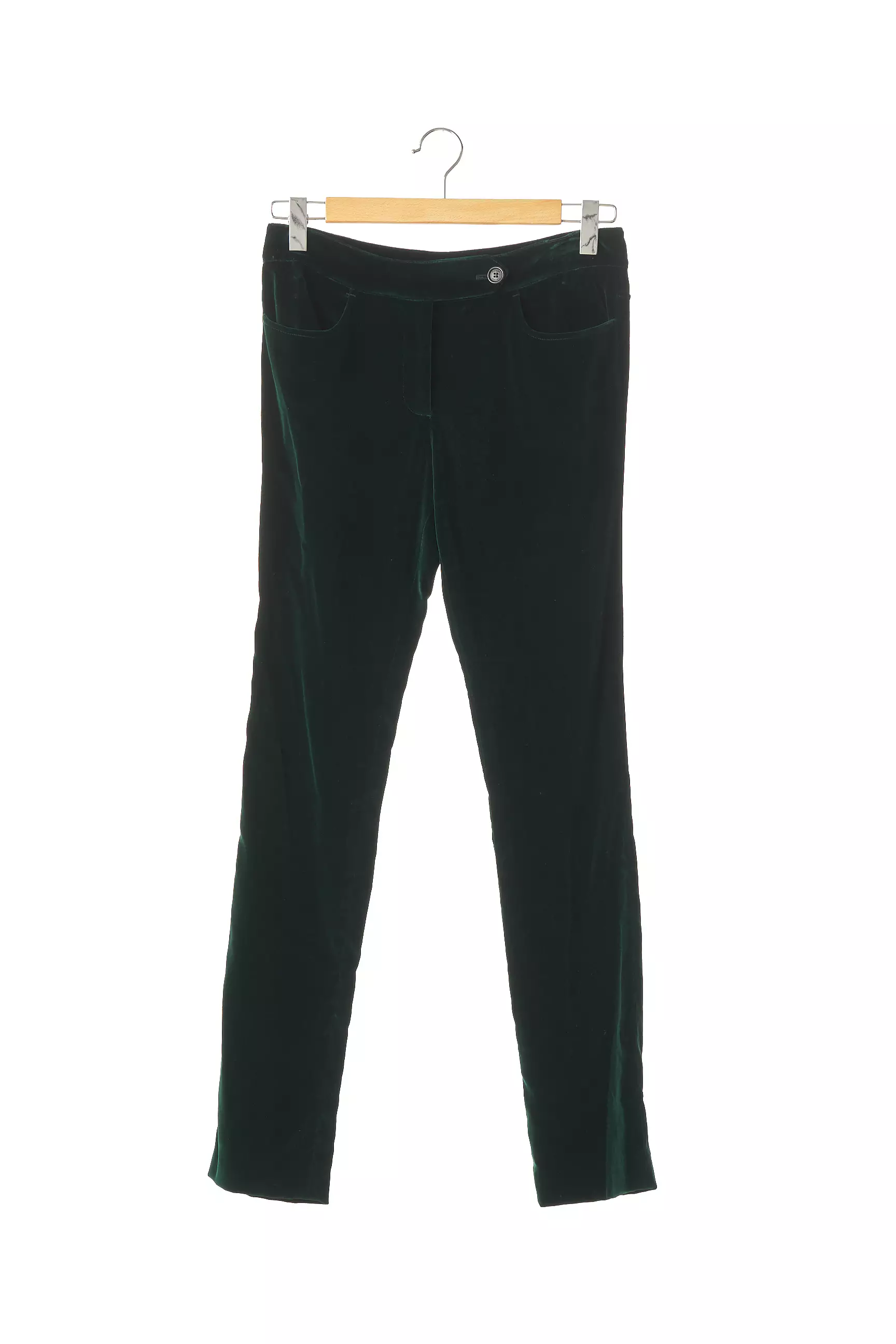 Prada Pantalons Slim Femme couleur vert