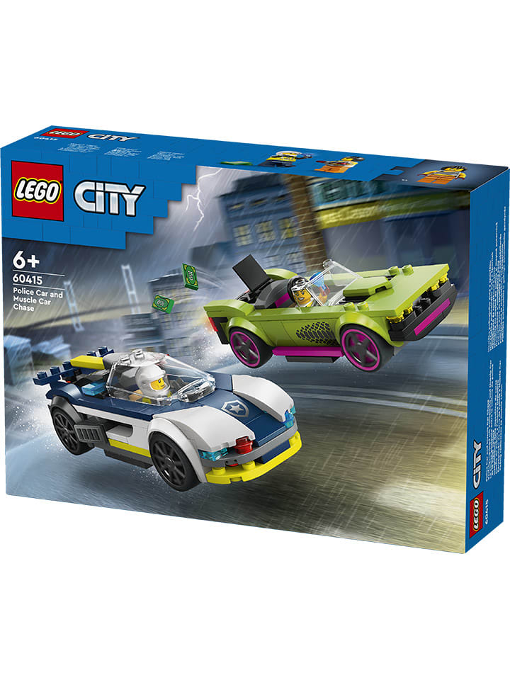 LEGO LEGO® City 60415 Verfolgungsjagd mit Polizeiauto und Muscle Car - ab 6 Jahren günstig kaufen onesize