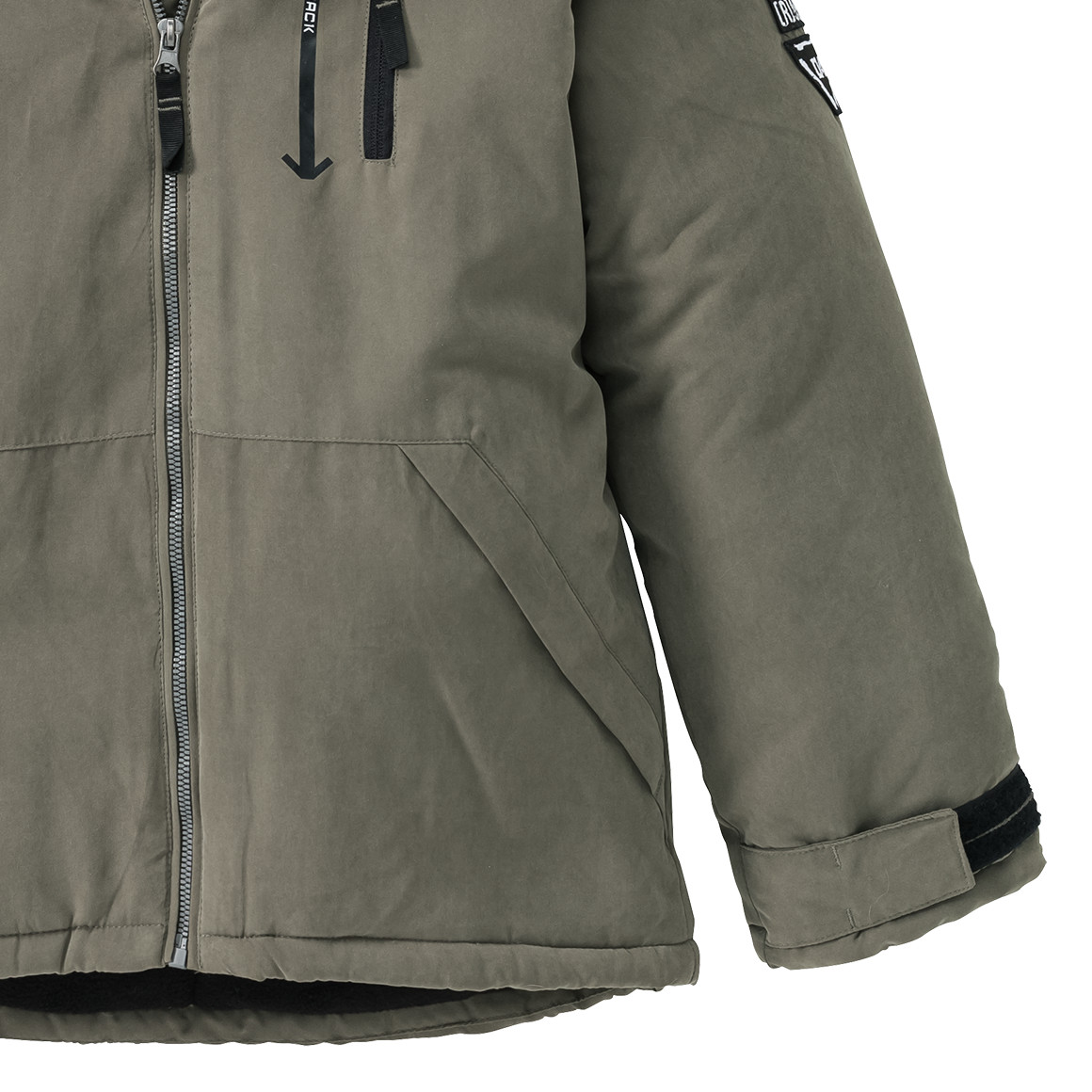 Jungen Winterjacke mit Fleecefutter