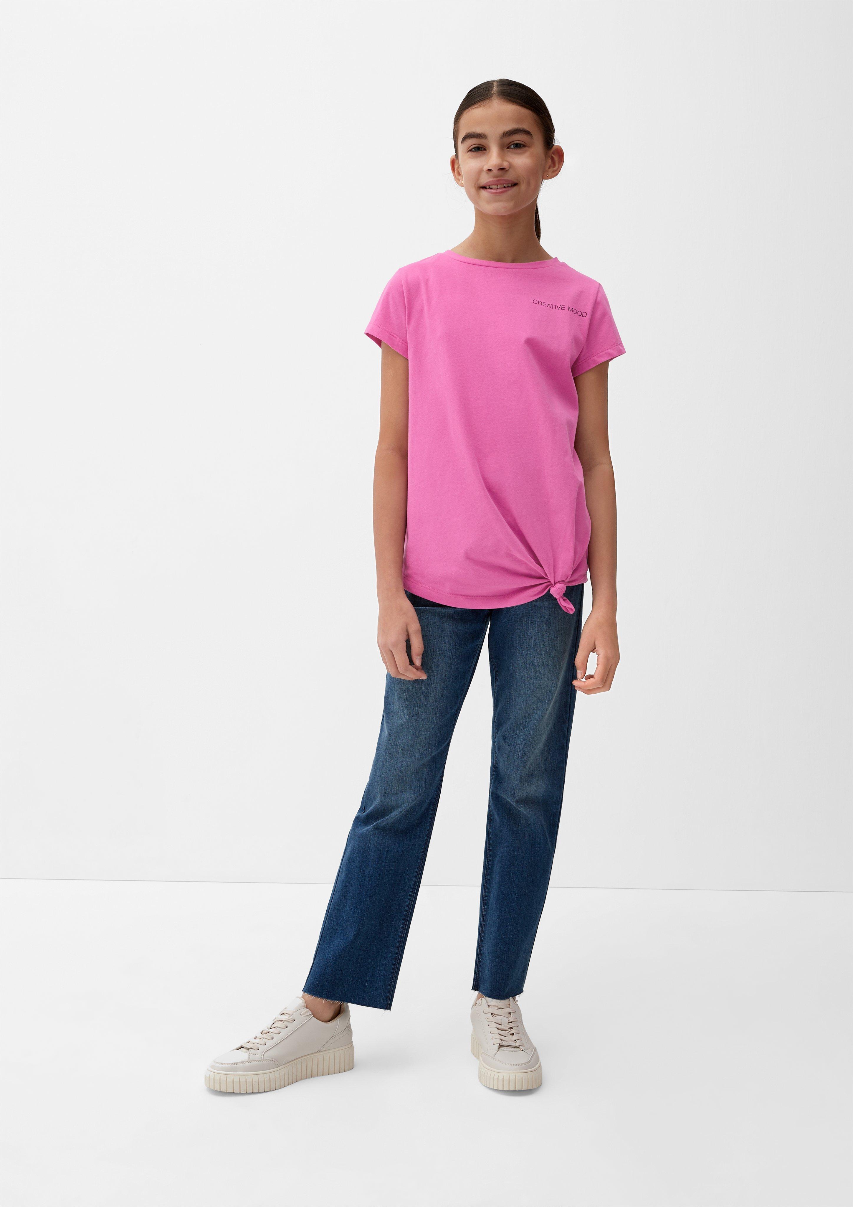 T-Shirt mit Rückenprint  2128010-4451