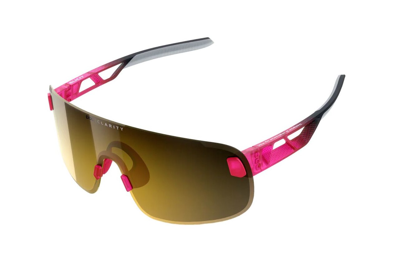 POC Elicit - Fluorescent Pink/Uranium Black Translucent/Violet/G