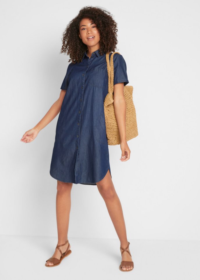 Jeanskleid aus Bio-Baumwolle